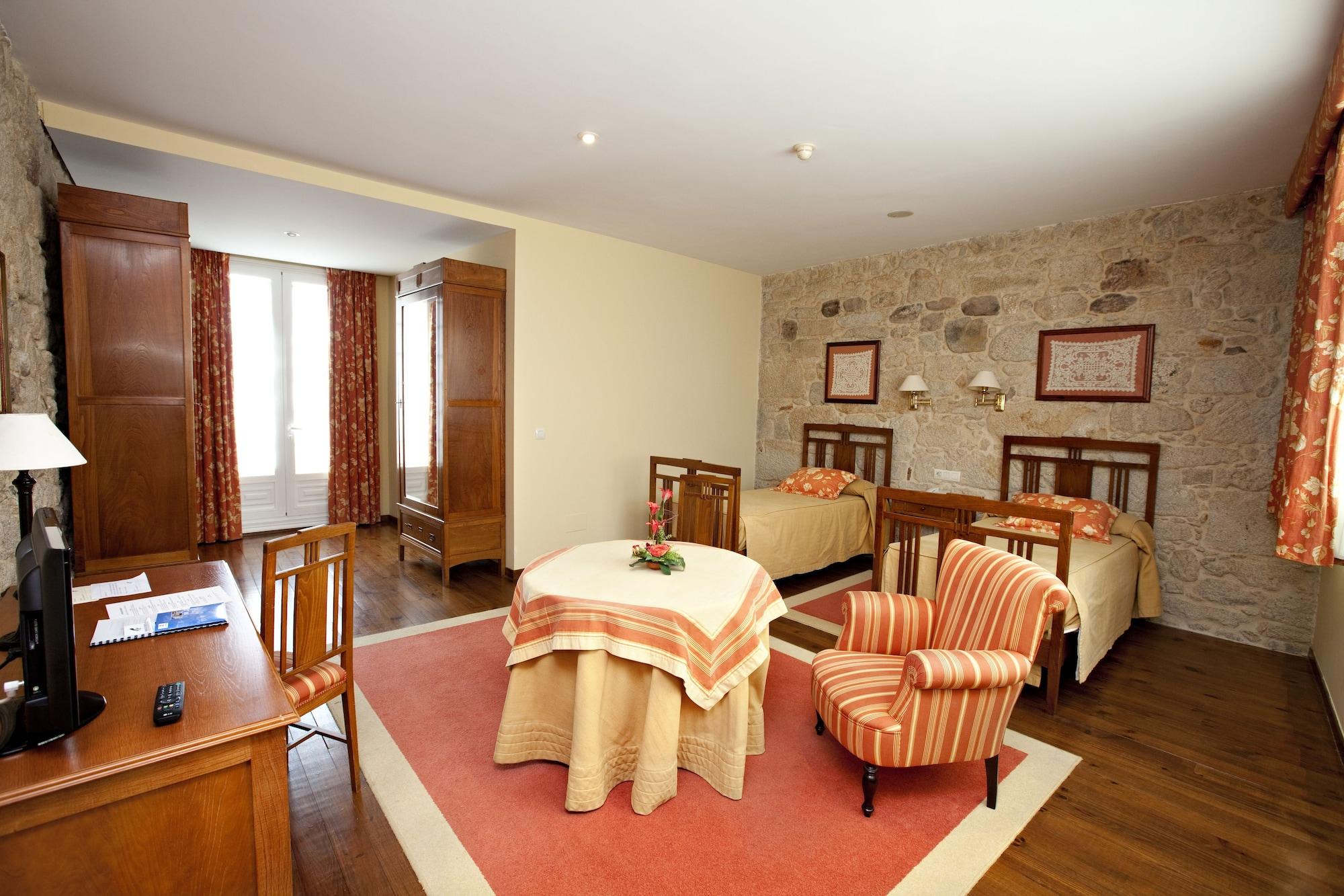 Termas De Cuntis - Hotel Castro Do Balneario Экстерьер фото