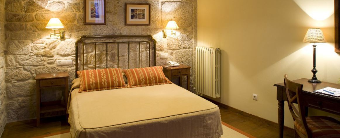 Termas De Cuntis - Hotel Castro Do Balneario Экстерьер фото